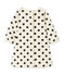 Robe bébé fille à pois beige COQUILLE/grigio CAPECOD