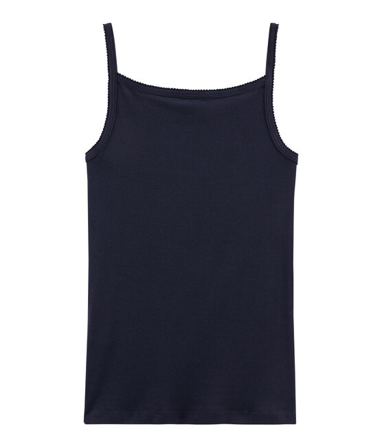 Canottiera con spalline Donna blu SMOKING