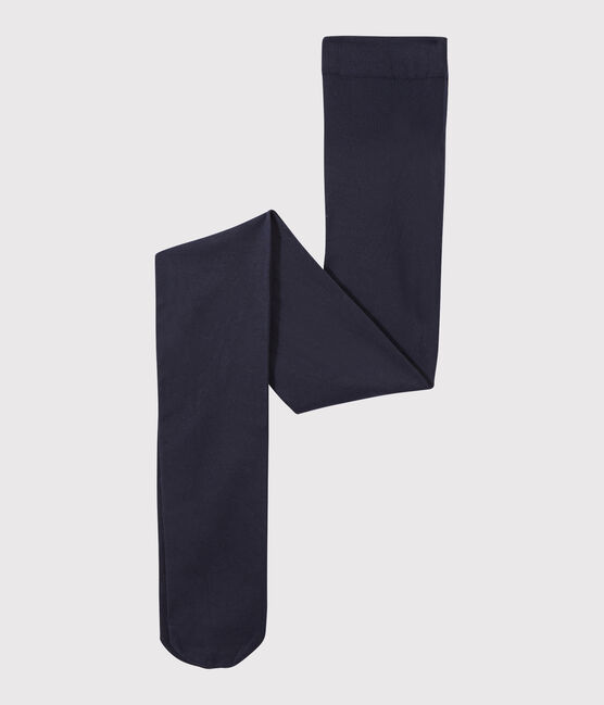 Collant bambina blu SMOKING