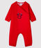 Tutina lunga di cotone unisex per neonati rosso TERKUIT
