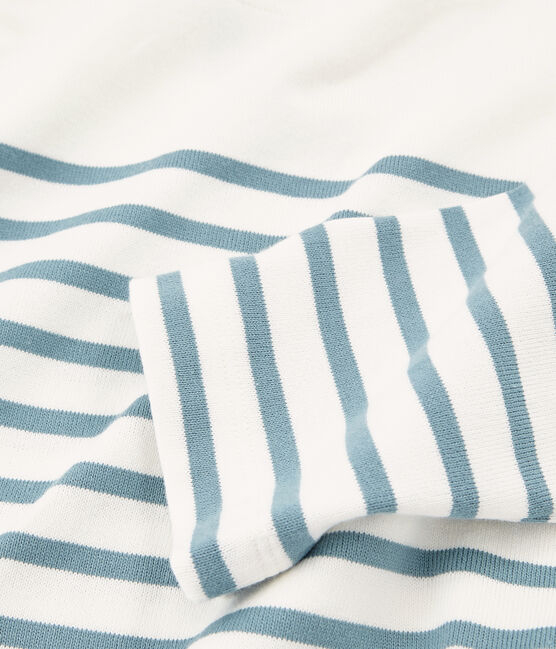 Marinière svolazzante donna bianco MARSHMALLOW/blu FONTAINE