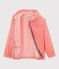 Giacca a vento bambino unisex rosa GROSEILLER/bianco MARSHMALLOW