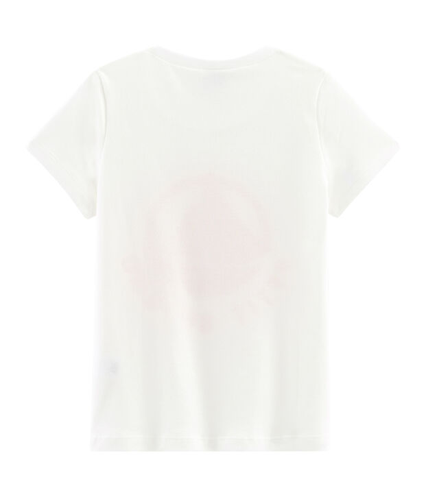 T-shirt logo bambino bianco