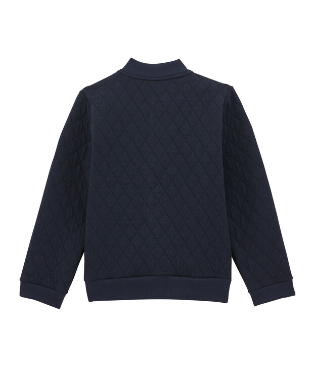 Cardigan in tubique matelass&eacute; SMOKING