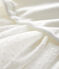 Abito a maniche lunghe da bebè femmina bianco MARSHMALLOW