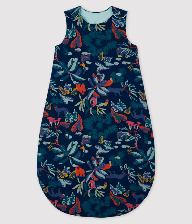 Sacco nanna ripiegabile beb&egrave; blu/multicolore