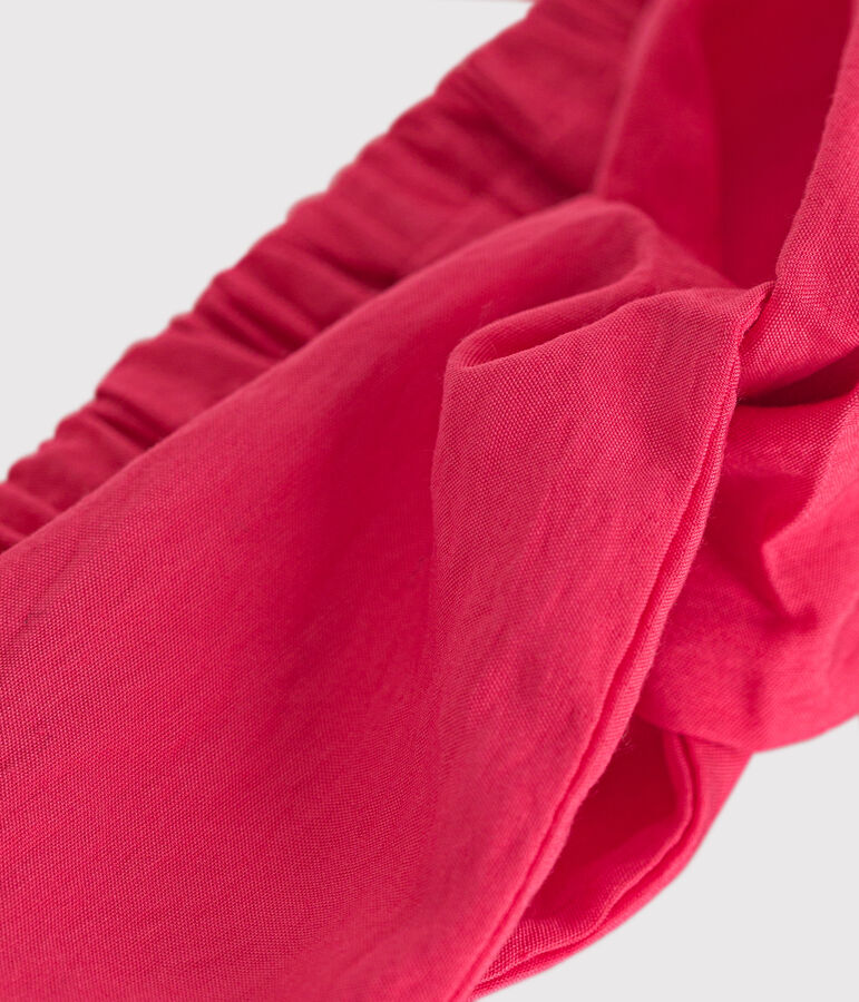 Fascia in tela unisex neonato rosa