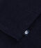 Canotta donna in spugna di cotone blu SMOKING