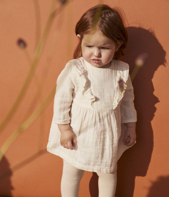 Abito Petit Bateau A Maniche Lunghe Per Bambina – 100% Cotone, Classico
