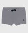Costume da bagno iconico bambino blu MEDIEVAL/bianco MARSHMALLOW