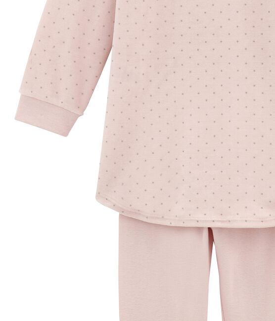 Camicia da notte per bambina con leggings rosa JOLI/grigio CONCRETE