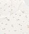 Bodyjama senza piedini in cotone neonato bianco MARSHMALLOW/bianco MULTICO