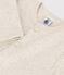 Cardigan a tinta unita in jersey spesso per neonati beige MONTELIMAR CHINE