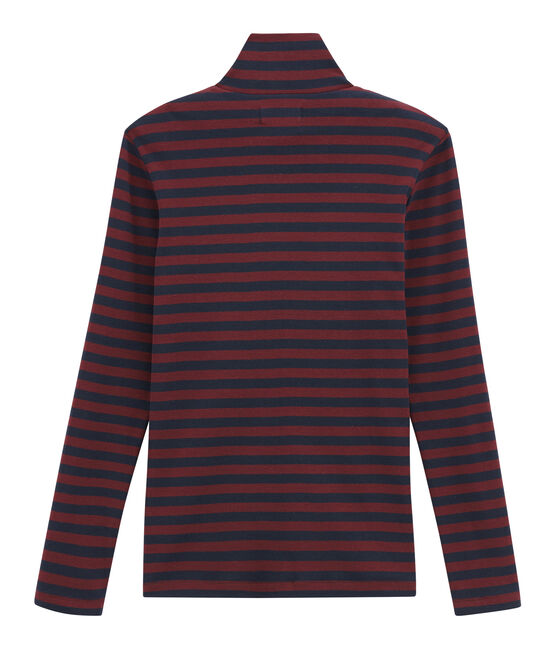 dolcevita donna blu SMOKING/rosso OGRE