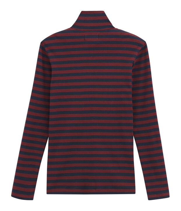 dolcevita donna blu/rosso