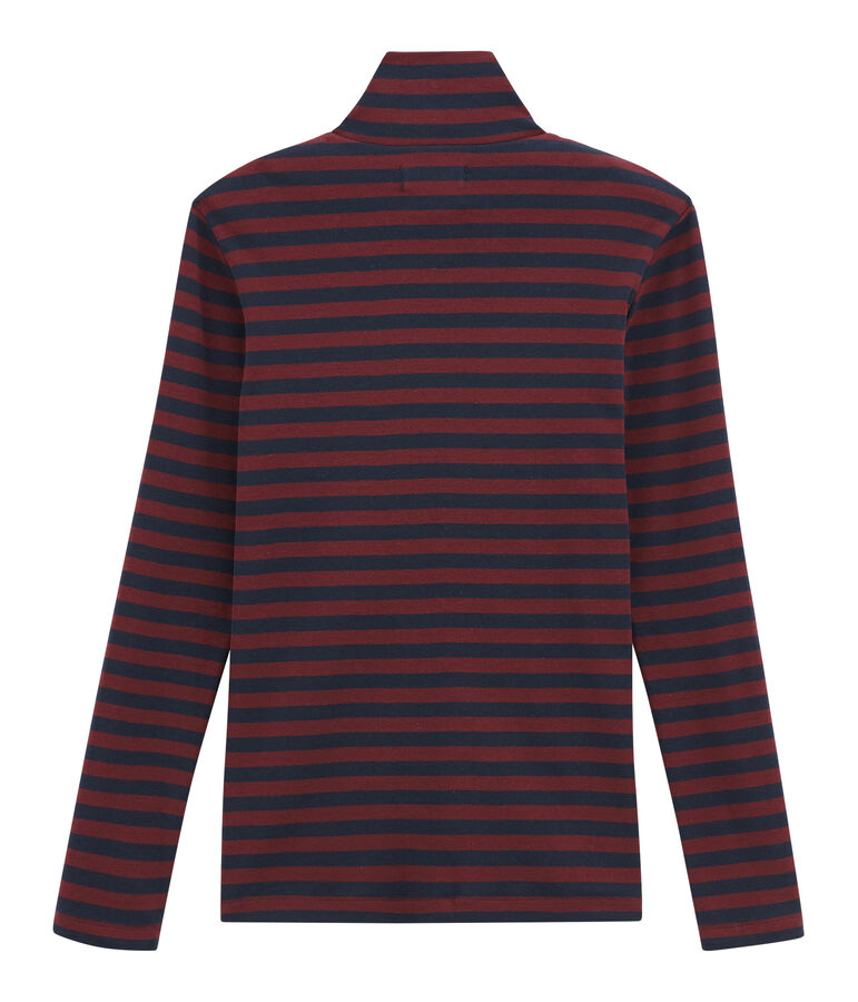 dolcevita donna blu/rosso