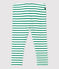 Leggins in cotone bebè. bianco MARSHMALLOW/ PIVERT