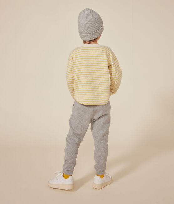 T-shirt a maniche lunghe in tubique bambino MONTELIMAR/ DAISY