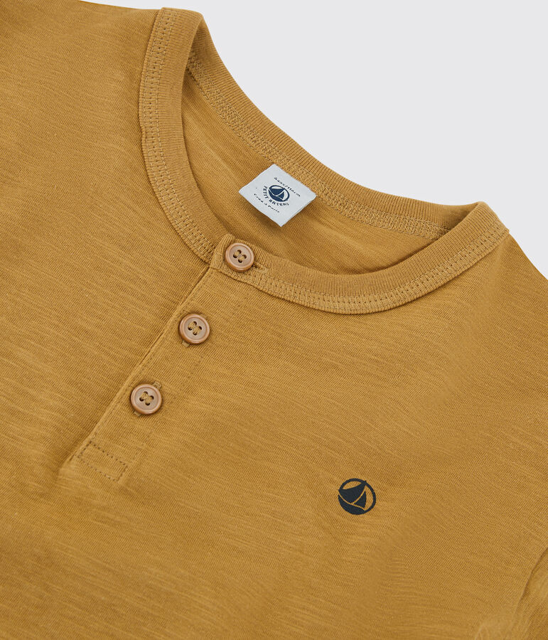 T-shirt bambina/bambino a maniche corte giallo