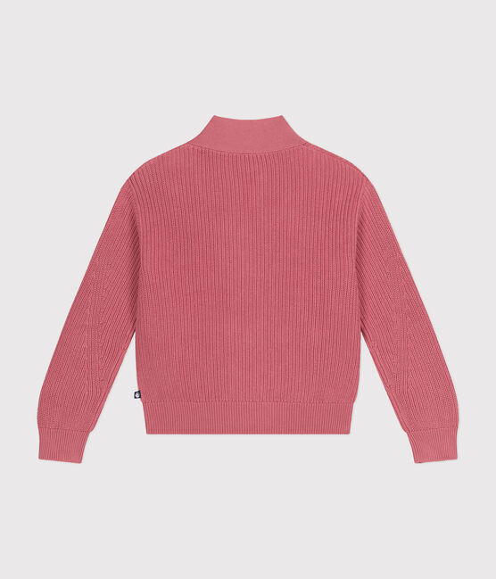 Cardigan in cotone donna rosa ROSEWOOD