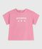 T-shirt a maniche lunghe in cotone con gatton stampato neonata BOUDOIR