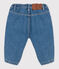 Jeans bebè in denim 100% eco-friendly blu DENIM