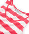 Abito senza maniche donna rosa GROSEILLER/bianco MARSHMALLOW