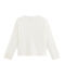 Cardigan bambina bianco MARSHMALLOW