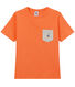 T-shirt bambino con tasca sul petto