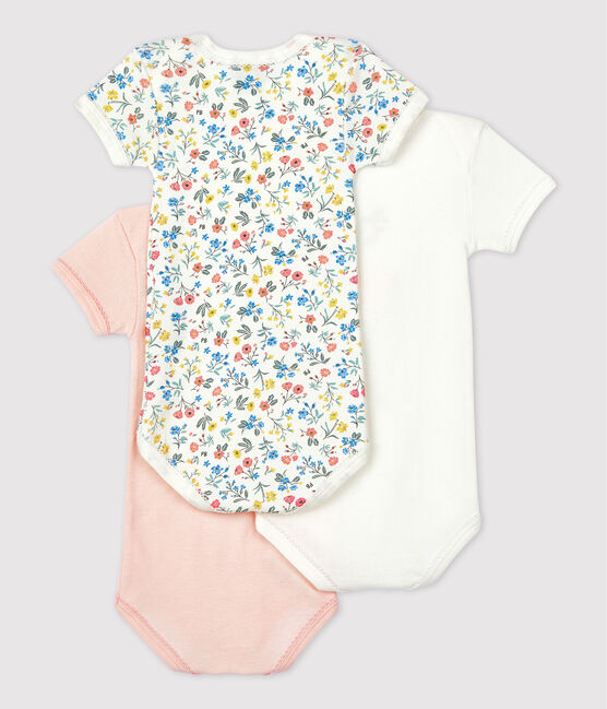 Confezione da 3 body a manica corta in cotone variante 1