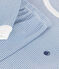 Pigiama in cotone a righe junior blu BEACH/ MARSHMALLOW