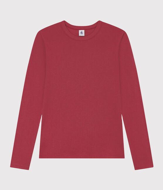 T-shirt L'ICONIQUE girocollo in cotone donna rosa PAPI