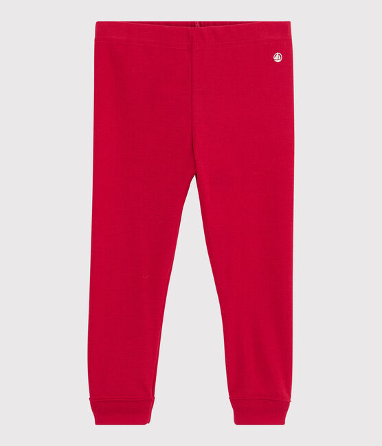 Leggins per bebè in cotone rosso TERKUIT