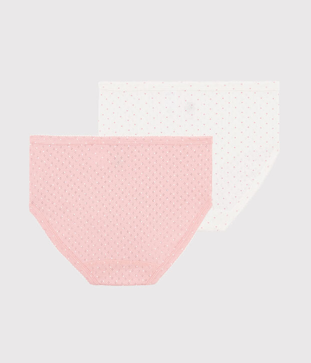 Confezione da 2 slip vita alta Donna multicolore