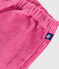 Pantaloni in velluto tinta unita neonato BOUDOIR