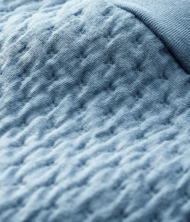 Ghettine beb&egrave; in tubique trapuntato grigio