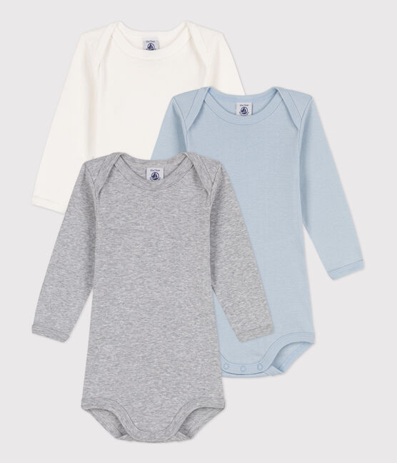 Confezione da 3 body a maniche lunghe bebè cotone variante 1