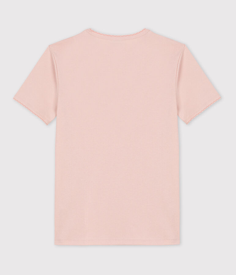 T-shirt coccotte L'ICONIQUE in cotone Donna rosa