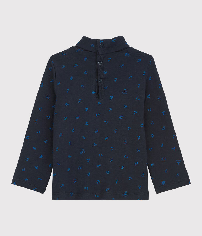 Sottogiacca in cotone beb&egrave;. blu SMOKING/ RUISSEAU