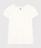 T-shirt Le Droit girocollo in lino donna bianco ECUME