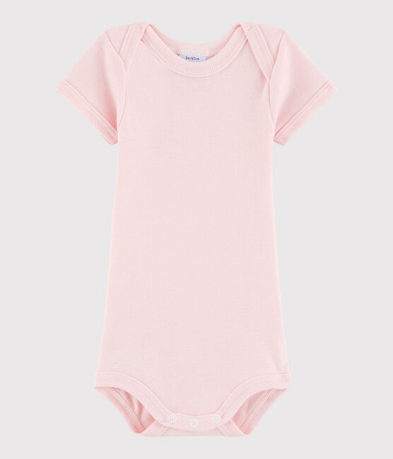 Body manica corta bebè femmina rosa MINOIS