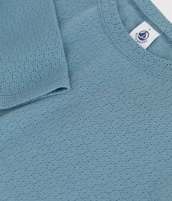T-shirt L'ICONIQUE girocollo in cotone Donna blu ROVER