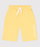 Bermuda corti in cotone bambino giallo ORGE