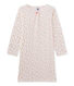 Chemise de nuit fille à imprimé petites fleurs