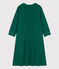 Camicia da notte bambina di cotone  verde EVERGREEN