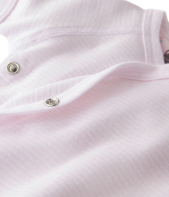Body nascita bebé unisex a millerighe rosa VIENNE/bianco ECUME