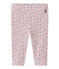 Legging bebé bambina stampato bianco MARSHMALLOW/rosso TERKUIT/ MULTICO
