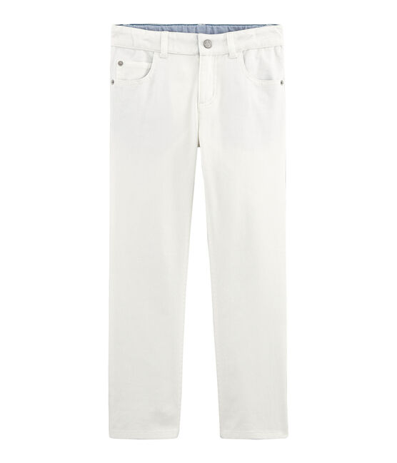 Pantalone bambino bianco MARSHMALLOW