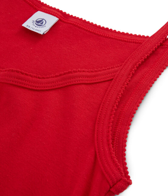 Abito con spalline donna rosso TERKUIT