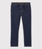 Pantalone regular bambino in denim scuro blu DENIM BLEU FONCE